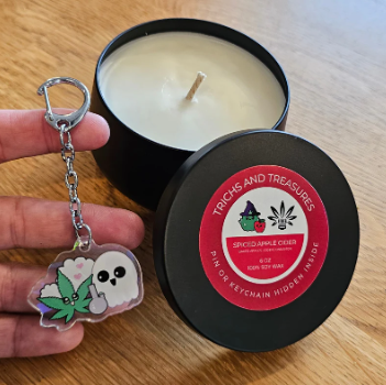 Limited Edition - Trichs & Treasure – 6oz Spiced Apple Cider Candle