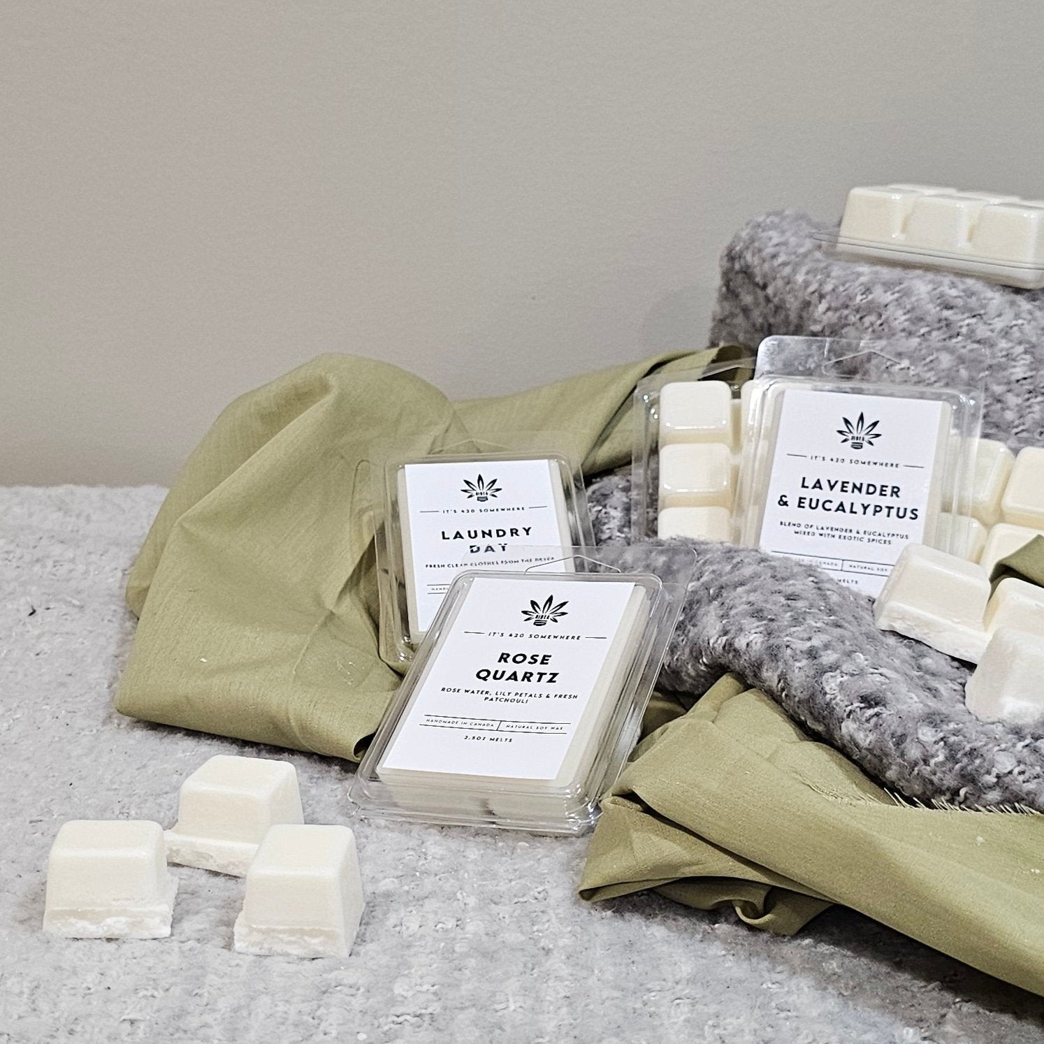 Natural Soy Wax Melts (2.5oz Block)