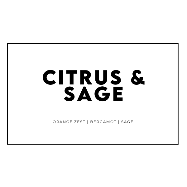 Citrus & Sage | Luxury Soy Candle by HiDEA | Hand-Poured Soy Candle
