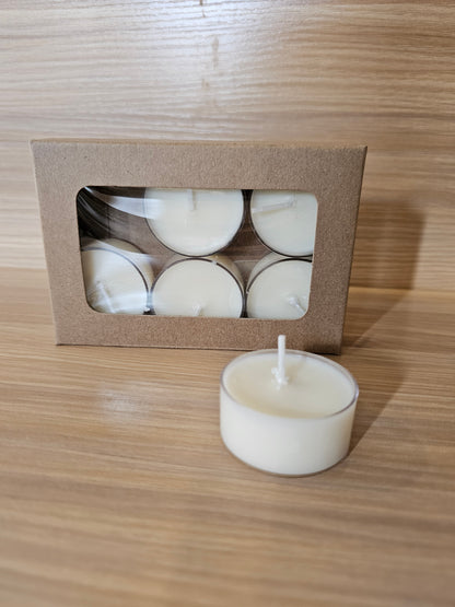 Lavender & Eucalyptus  – 6-Pack Soy Tealights