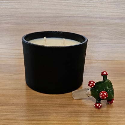 Gingersnap Cookie – 10oz Luxury 420 Candle with Mystery Accessory
