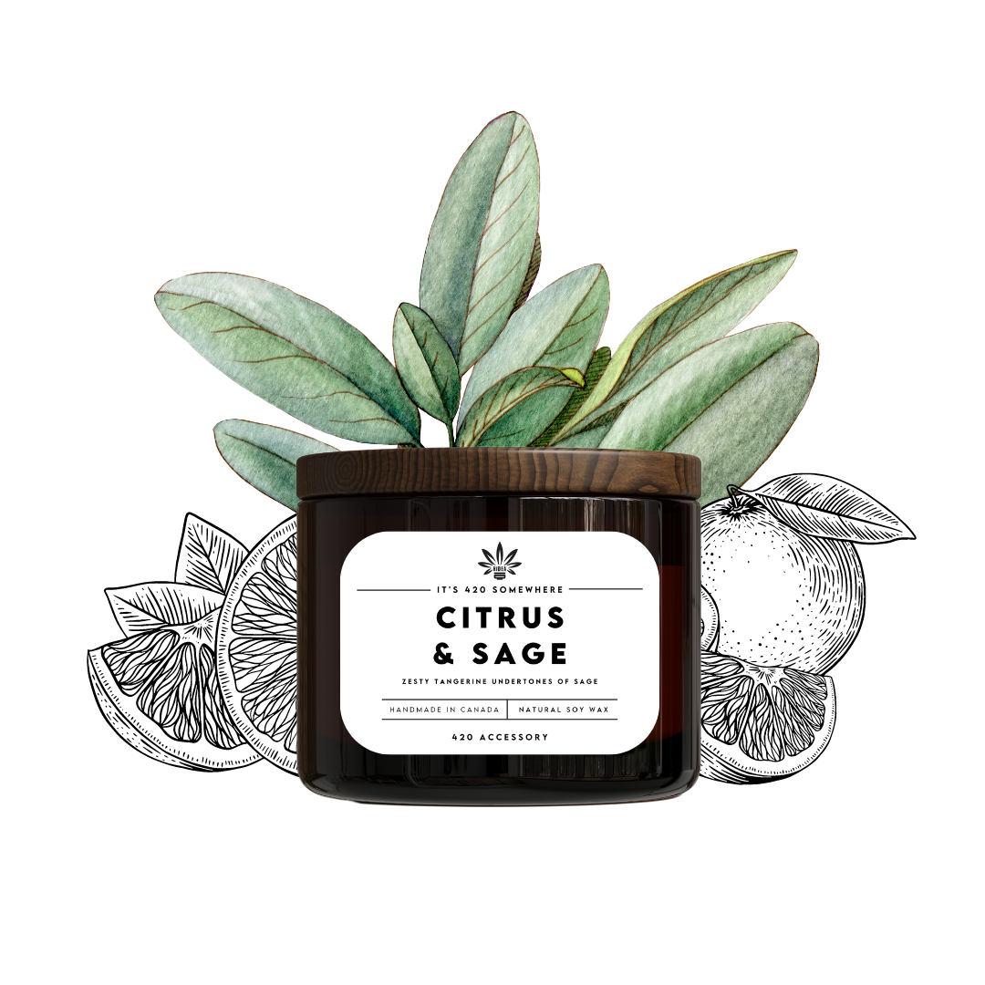 Citrus & Sage Luxurious Soy-Scented