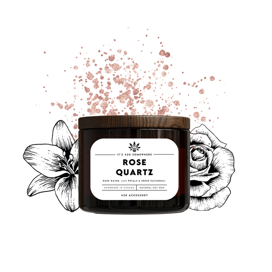 Rose Quartz Luxurious Soy-Scented