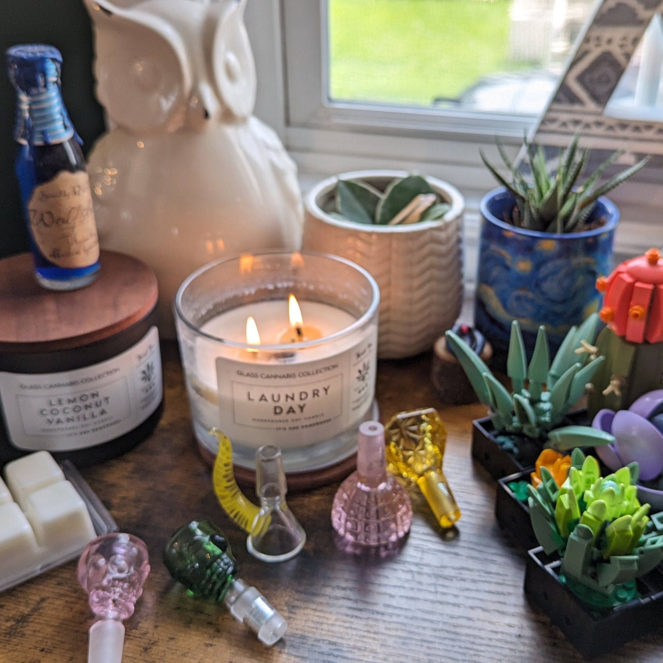 candle with 14mm bowl pieces 