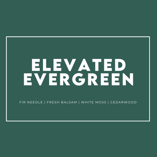 Elevated Eveergreen| Luxury Soy Candle by HiDEA | Hand-Poured Soy Candle