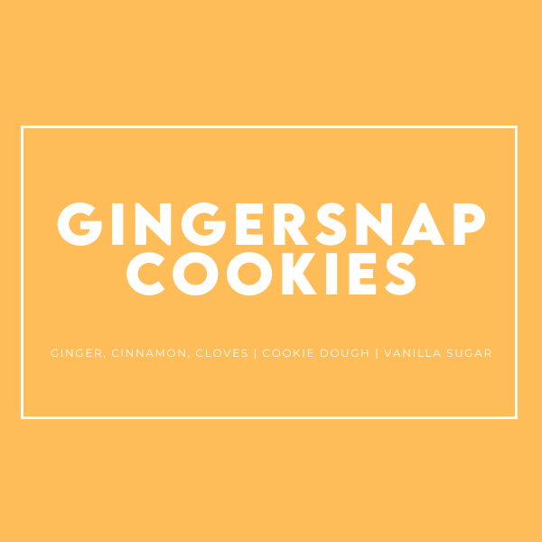 Gingersnap Cookies | Luxury Soy Candle by HiDEA | Hand-Poured Soy Candle