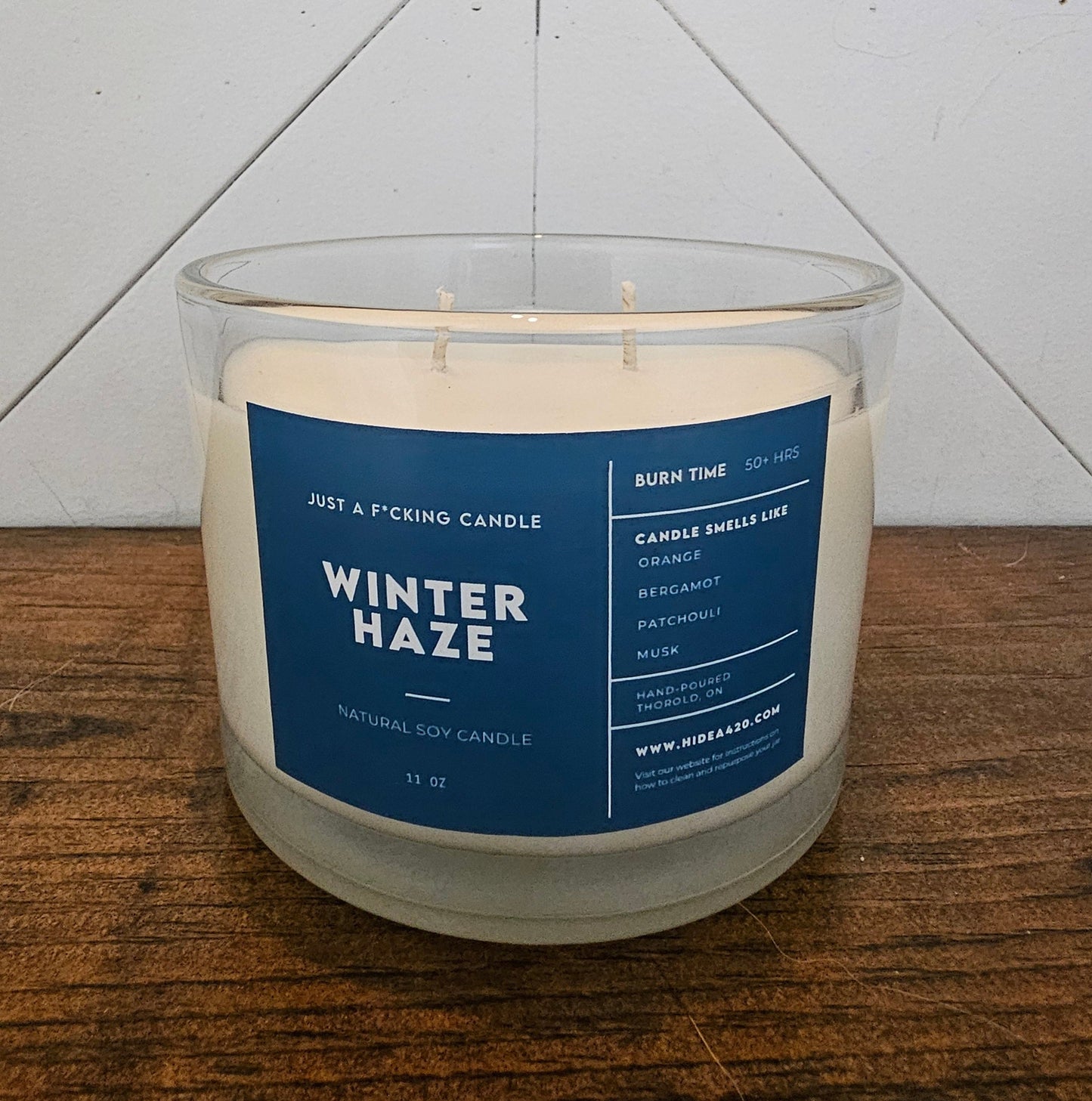 Winter Haze | Luxury Soy Candle by HiDEA | Hand-Poured Soy Candle